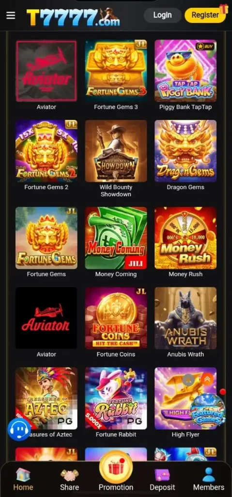 T7777 Game