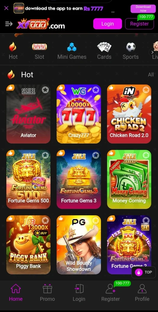 XF777 Game